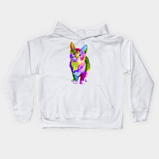 cute cat Kids Hoodie